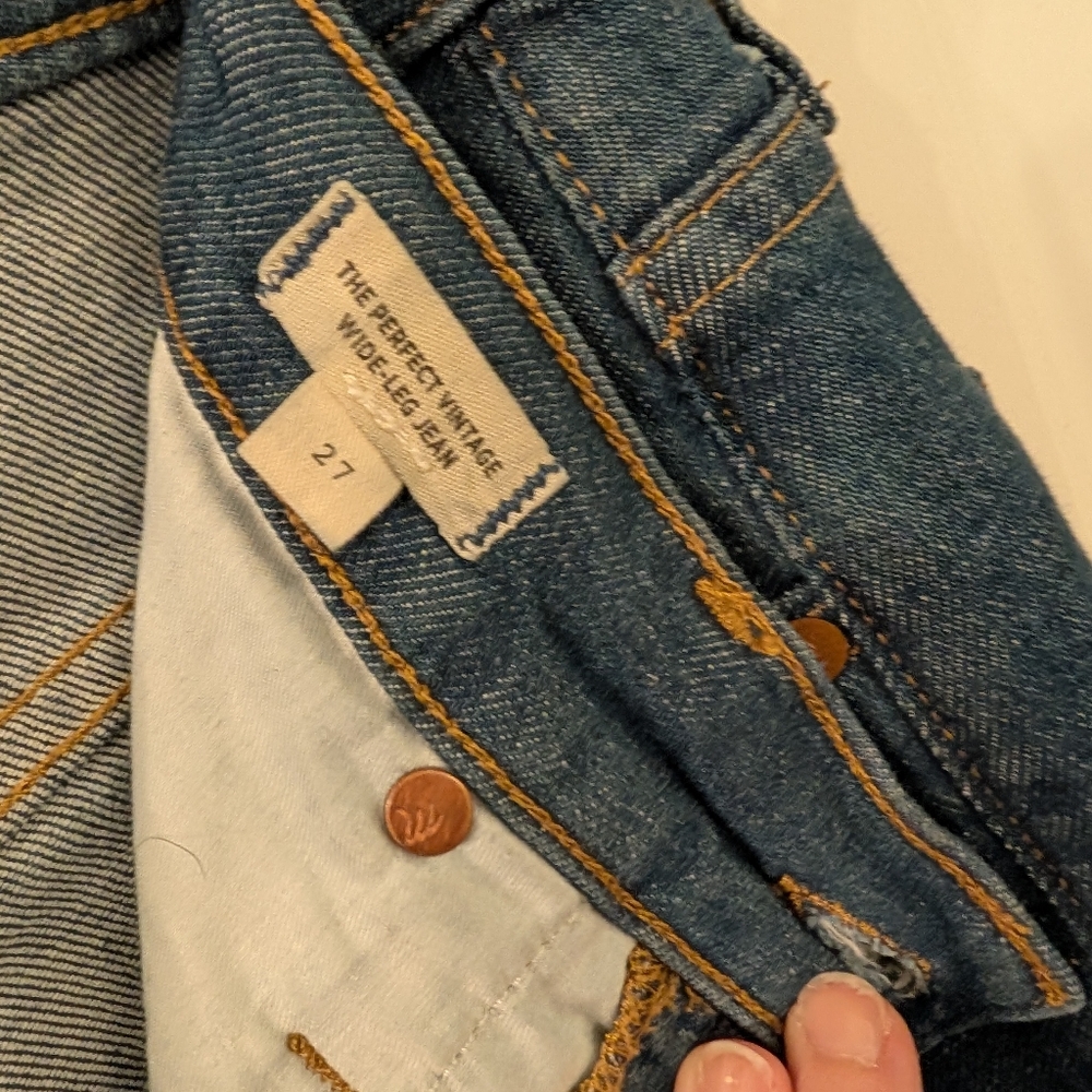 Madewell Perfect Vintage High Rise Wide Leg